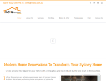 Tablet Screenshot of instilerenovations.com.au